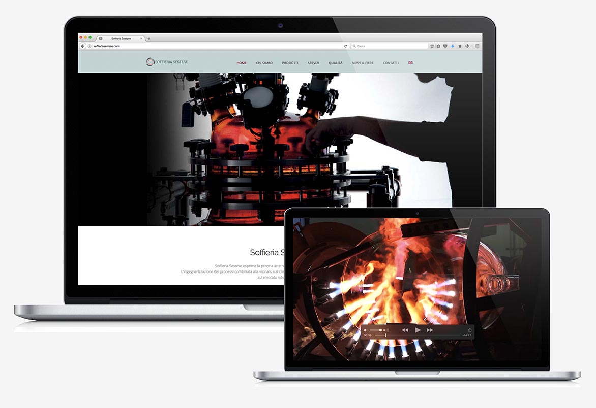 sito web e video